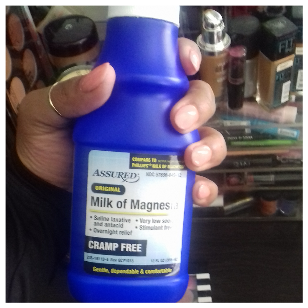 Milk of Magnesia as Face Primer